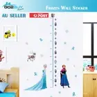 Frozen Elsa Anna Wall Sticker Removable Broken Wall Kid Girl Room Decal Height