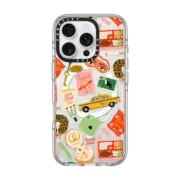 iPhone 16 Pro Clear Case MagSafe Compatible Bon Voyage