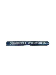 4 Pack - Dumbbell Kettle Bell Workouts 18” x 24” Laminated Poster Charts Gym