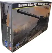 HobbyBoss 1/72 Scale German 80cm K(E) Railway Gun Dora Plastic Model Kit