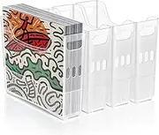 4 Piece 12 X 12 Inch Paper Storage, Scrapbook Paper Storage with Wheels, Scrapbook Paper Storage, 12 X 12 Inch Paper
