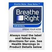 Breathe Right Nasal Strips Original Tan L 30 Pack