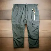 NWT 5.11 Tactical Pants Mens 54x33 (hemmed) TACLITE PRO TDU Green Ripstop 74273