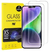[2 PACK] For Apple iPhone 14 Plus Screen Protector Tempered Glass Screen Protector Film Guard