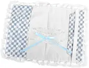 GARIOUANS Book Cloth Sleeve with Decorative Pattern Book Cover Reusable Scratch Resistant Lightweight Tear Resistant Design