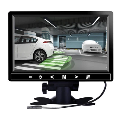 9'' LCD Car Truck Parking Display HD Rear View Monitor for Reverse Backup Camera