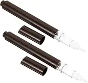 ERINGOGO Nail Oil Brush Tip Pen Lip Gloss Applicator 2ml Nail Polish Bottle Cuticle Oil Applicator Windowed Design