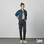 LEE 女款 413 黑色皮牌 高腰標準小直筒牛仔褲 LITES | MODERN & COOLING