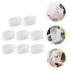 8 Pcs Plastic Food Container Fridge Fridge Storage Basket