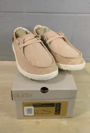S7-Hey Dude Wendy Sparkling Rose Gold Ladies Size 6 Shoes