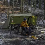 210D Single Army Tent Outdoor Camping Large Space Windproof And Waterproof New