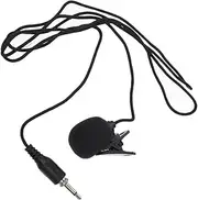 JOINPAYA Wearable 3.5mm Threaded Lavalier Mic Clip for Smartphone Recording High Clarity Condenser Microphone