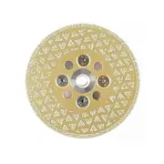 Angle Grinder Cutting Discs, Indestructible Disc - Cut Everything in Seconds Gold medium coarse sand 60