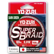 Superbraid 150 yd Floating Braid, Dark Green, 65 lb