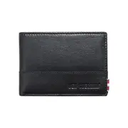 Ben Sherman Men's Leather Centrefold Wallet Money/Credit Card Cash Holder Black