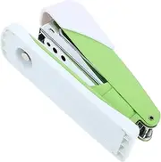 HOODANCOS Fashion Handheld Stapler School Stapler Aesthetic Stationary Office Stationary Home Accessory Green Abs