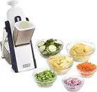 Dash Safe Slice® Mandoline Slicer, Julienne + Dicer for Vegetables, Meal Prep &