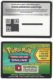 POKEMON TCGO (PTCGO) BW Dragons Exalted UNUSED Booster Pack ENBW6BST ONLINE CODE