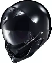 Scorpion CV2-0033 Covert 2 Solid Helmets Sm Gloss Black