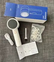 Fabric Shaver Lint Remover Rechargeable Electric Portable Sweater Defuzzer White