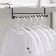 Clothes Hanger Hook Multifunctional Organization Easy Access Coat Hanger Fixed