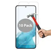 10 Pack Tempered Glass Screen Protector Guard for Samsung Galaxy S22+ Plus