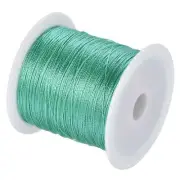 328FT 3 Strands Fiber Braided DIY Beading Thread Wire Line Mint Green