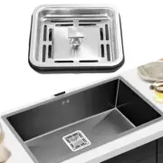 Square Sink Strainer Plug Stainless Steel Kitchen Sink Drain Filter Mesh