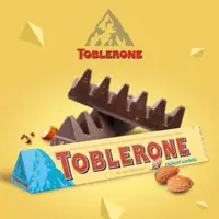 在飛比找momo購物網優惠-【TOBLERONE】瑞士三角牛奶巧克力-脆杏仁口味(100