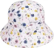 [TRESPASS] Childrens/Kids Zebdee Floral Bucket Hat