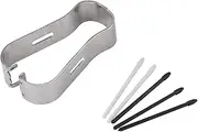 Fine Workmanship S Pen Tips, Stylus Pen Refill, for Samsung Tablet Tab Tab S3/4 Note8/9(Black)