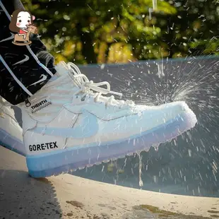 Nike Air Force 1 WTR GORE-TEX 耐吉 AF1 GTX 防水板鞋 黑 白