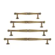 Bronze Cabinet Door Handle Retro Chinese Style Pull for Closet Drawer Furniture