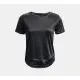 【UNDER ARMOUR】Vent 短T-Shirt 女 短袖上衣 黑(1366129-001)