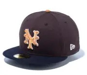 New Era 59FIFTY Barbecue Pack New York Giants Cooperstown Brown/Navy NEW
