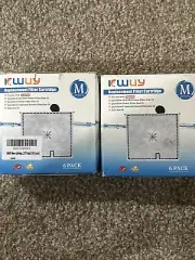 Replacement Filter Cartridges for Aqueon Fish Tank - Medium - 6 Count - 2 Pack