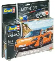 Revell McLaren 570S 'Model Set' REV 67051 Model Kit With Paint Set Free Shipping