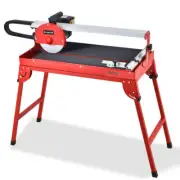 BAUMR-AG 800W Electric Tile Saw Cutter with 200mm (8") Blade, 620mm Cutting Leng