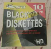 10-Pack Memorex 3.5" High-Density IBM Formatted 1.44MB Floppy Diskettes New