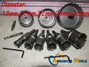 Stainless Steel Carbide Tipped Tip Drill Bit,T.C.T Hole Saw Set.19.5/25