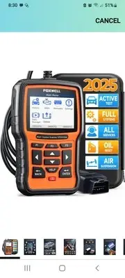 Foxwell NT510 Elite for MERCEDES BENZ Bidirectional OBD2 Diagnostic Scanner Oil