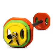 Barbell Bumper 20kg Rubber Colour Plates Set