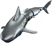 Smart Remote-Controlled Diving Shark Biomimetic Fish Waterproof RC Boat Kids for Swimming Water Fishbowl Toy Robot Boys