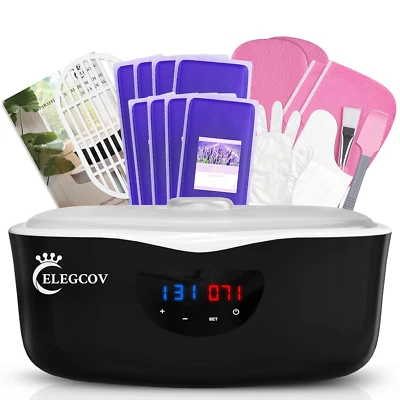 Paraffin Wax Machine for Hand and Feet - Paraffin Wax Warmer with 8 Packs Laven