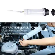 200CC Oil Change Brake Bleeder Fluid Pump Extractor Filling Syringe with Hose