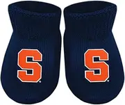 [Creative Knitwear] Syracuse University Newborn Baby Bootie Sock