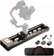 IFOOTAGE Shark Slider Nano II 660, Motorized Camera Slider Compatible with DJI RS2, RS2Pro, RS3 Pro, RS4, RS4 Pro 5 Axis Video Slider, Payload 15.4lbs, 26"/66cm Long Version