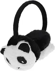 [VILLFUL] 1pc Panda Earmuffs Ear Muffs for Kids Girls Christmas Headband Girls Earmuff Lovely Ear Warmer Earmuffs for Kids Outdoor Earmuffs Boys Ear Muffs Winter Animal Cartoon Women's Plush