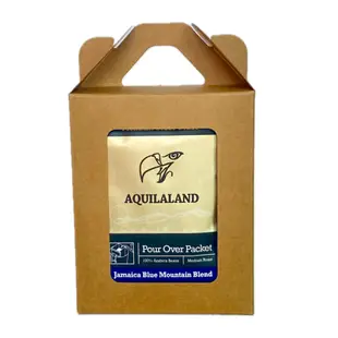 阿奇拉藍山風味精品耳掛濾掛咖啡 Aquilaland Jamaica Blue Mountain Drip Bag Coffee 7包/盒.(4盒組1000元)