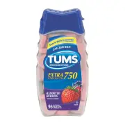 TUMS Extra Strength Assorted Berries Antacid, 96 Count